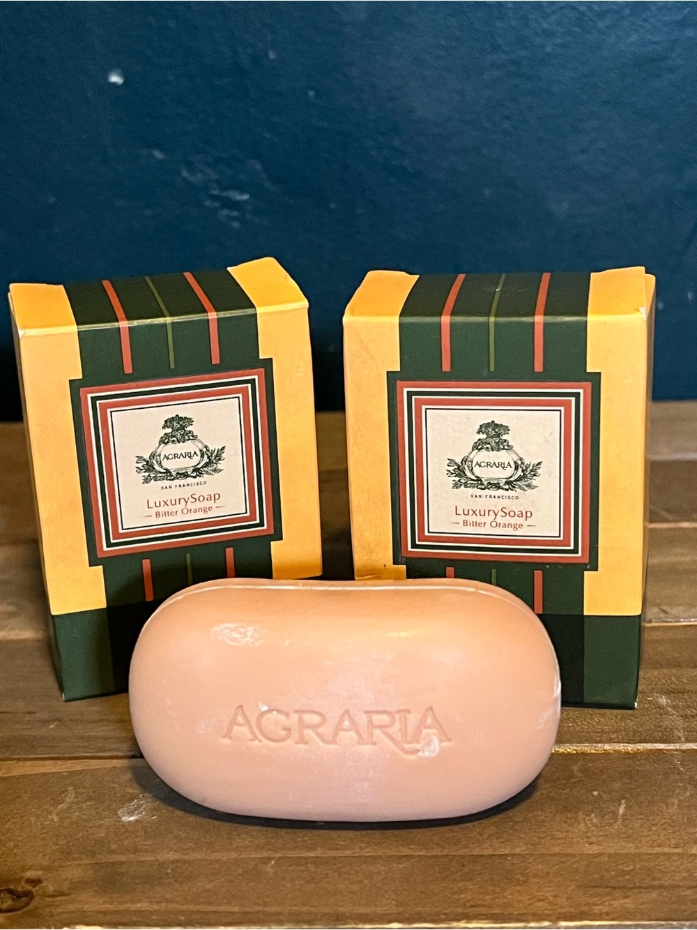 AGRARIA San Francisco 2-Luxury Soaps Bitter Orange 2 x 85g 3oz. / New Never Used